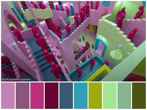 squid game color palette|squid game Color Palette.